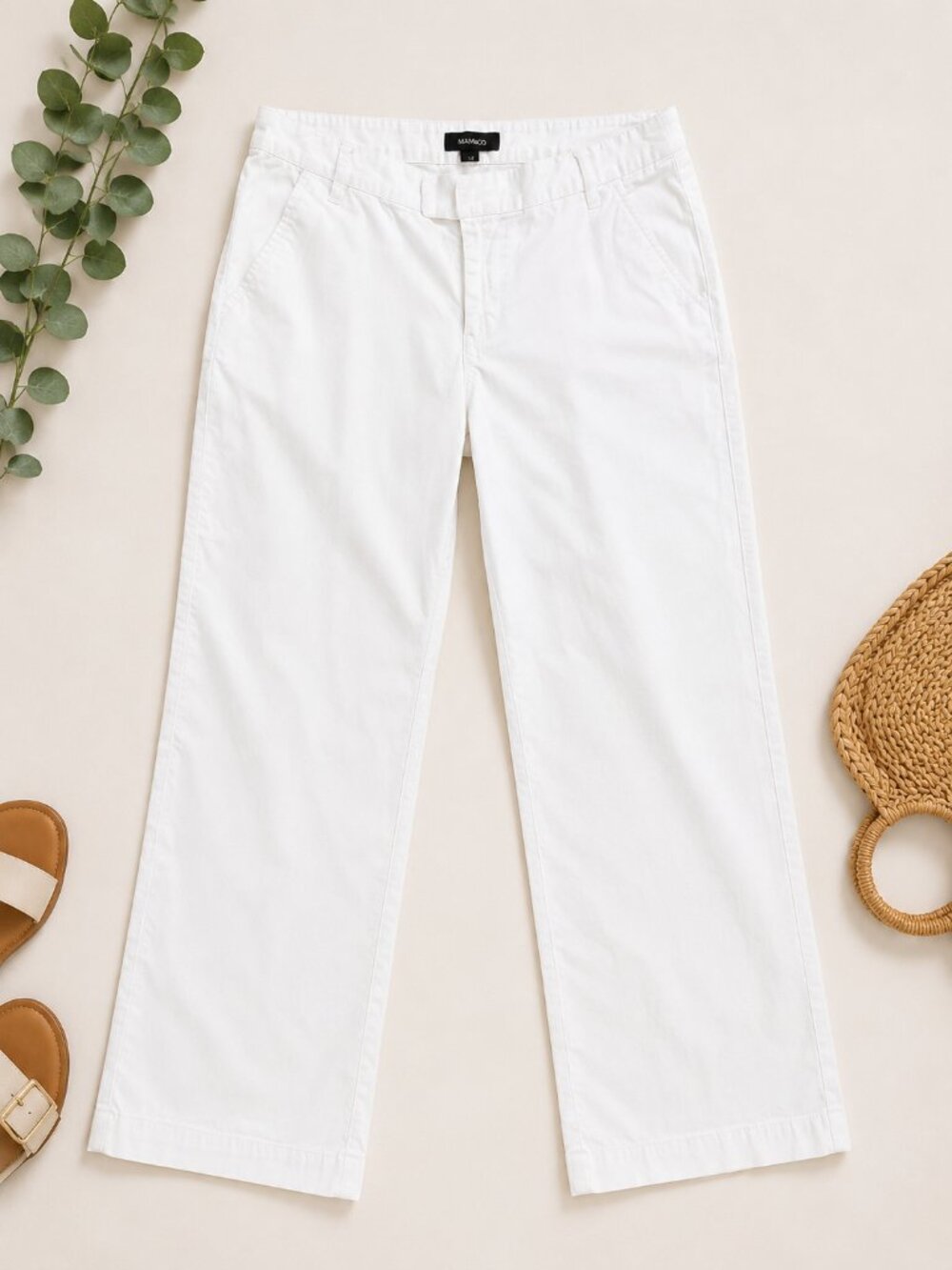 Max & Co White Pants